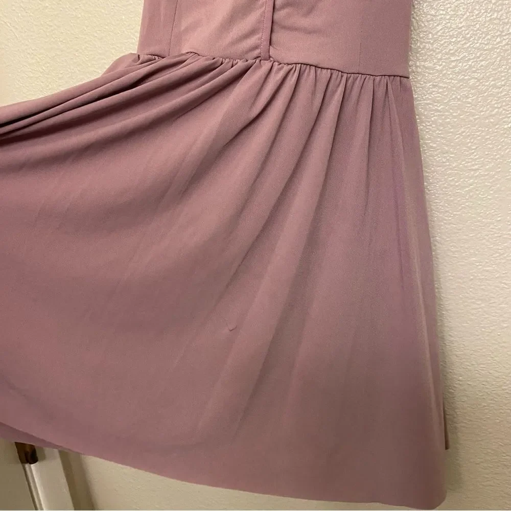 WEISSMAN Balera Dance ballet lyrical lavender Illusion Mesh Day Dress D9253 LC